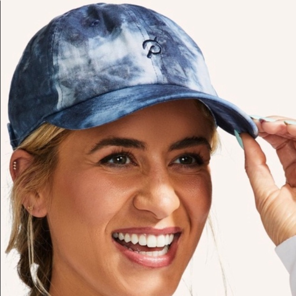 Peloton tie- dye washed cap